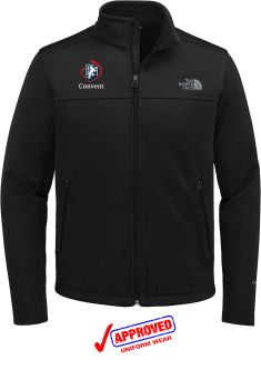 CONVENT - The North Face Chest Logo Ridgewall Soft Shell Jacket, Black